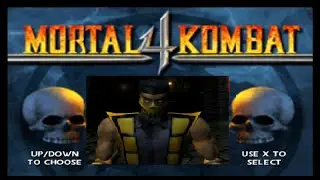 Mortal Kombat 4 PS1 Scorpion 