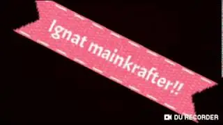 Новая серия выживания майнкрафтера!Смотри ролик до конца на канале Ignat Mainkrafter!!