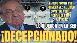 💥😠DECEPCIONADO | Los 2 jugadores del R.Madrid que el R.Madrid cree que NO HAN SALIDO BIEN