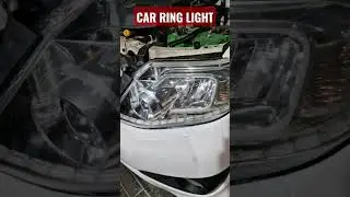 CAR RING LIGHT #uae #dxb #car #carlove #carhubdubai #cars #dubai #carsofinstagram #custom #ringlight