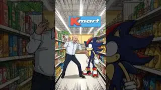 Joe Biden and Shadow the hedgehog