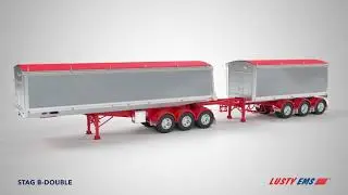 Lusty EMS - Stag B-Double - 360 Animation