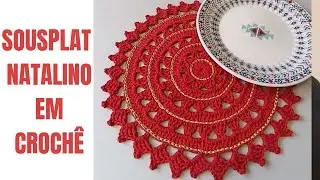 SOUSPLAT NATALINO EM CROCH&Ecirc;