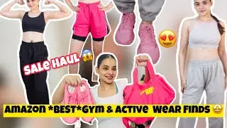 *BEST* Amazon Active / Gym Wear😻&hearts;️ Finds 👀😱🤑💸/ Joggers , Sports Bra , Shoes , Gym Bag I Adidas Puma