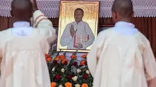Catholics in eastern Congo honor beatified anti-corruption martyr