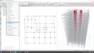 29. CSI ETABS v22 2024: Изменение модели в Etabs &mdash; Расчет вертикальной сейсмической нагрузки