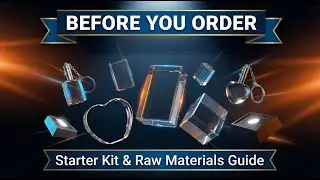 Before You Order Raw Materials — UV Laser Starter Kit Guide (Sizes, Shipping, HQ+ Walkthrough)