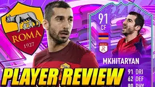 ARMENIAN MAGICIAN! 🪄 91 FUT BIRTHDAY MKHITARYAN PLAYER REVIEW! FUT BIRTHDAY MKHITARYAN SBC! FIFA 22