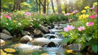 Tranquil River Like Heaven Flowing Slowly to Quiet Thoughts and Guide You Into Restful Sleep