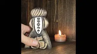 Сat mom statue