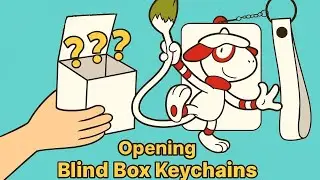 Pokemon Keychain Chinese Blind Boxes! On The Hunt For The Smeargle!