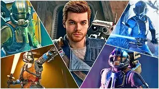 STAR WARS JEDI: SURVIVOR - All Bedlam Raider Lieutenants Bosses Jedi Grand Master Difficulty [PC]