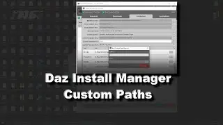 Daz Install Manager (DIM) Custom Paths