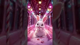 Billy Bunny&rsquo;s Magical Candy Rain Subway Ride 🍬🚆✨ | Dreamy Bunny Train Journey | Bunny Dreams Studio