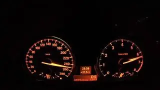 BMW 130i E87 120-250km/h ACCELERATION & TOP SPEED by Spoon