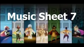 Music Sheet 7 - Sky: Children of the Light (Season of Gratitude)