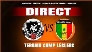 COUPE DU SENEGAL JUNIOR: DAKAR SPORTING C VS AF DAROU SALAM- Tour1