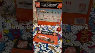 Unboxing my Home Depot &ldquo;LEGO&rdquo; like build 😁 #lego #homedepot #legobuild #homedepotchristmas #asmr