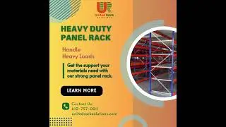 Heavy Duty Panel Racks for Industrial Strength | United Rack Solutions PA #HeavyDutyRacks #Warehouse