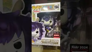 C2E2 2024 One Piece Funko Pops - Caesar Clown & Shanks Wanted Poster Pop #anime #onepiece #C2E2