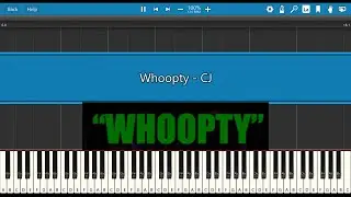 Whoopty piano - CJ - Super easy