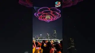 Rekor Dunia! Nerbangin 11.787 Drone Sekaligus! #tranding #trandingshorts #drone #worldrecord #china