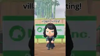 Villager Hunt with Me! | ACNH #animalcrossingnewhorizons #shorts #nintendoswitch2 #acnhupdate #acnh