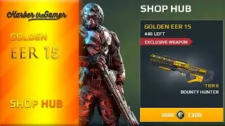 Golden EER 15 From SHOP HUB | #MC5 Golden Weapons | Modern Combat 5 - #Harber theGamer