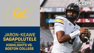 Jaron-Keawe Sagapolutele Leads Cal To A Comeback Road Victory