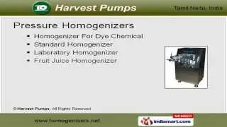 Triplex Plunger Pumps by Harvest Pumps, Coimbatore