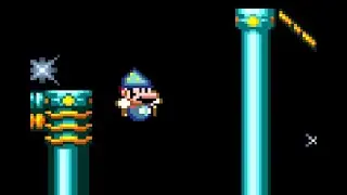 a new year walk to collect all the batteries for a firework show in smw