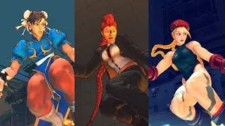 Ultra Street Fighter IV - Burning Dance - ALL CHARACTER (Move Swap)
