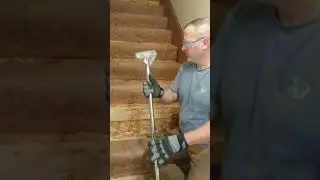 How To Remove Carpet, Padding and Tack-Strip From Stairs / DIY Stairs Renovation
