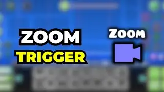 (MOBILE) - HOW TO USE THE ZOOM TRIGGER IN GEOMETRY DASH! - Geometry Dash 2.2