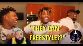 JUICE WRLD FREESTYLED WITH ZIAS AND BLOU THIS WAS INSANE!!! W/@chizzzled8106