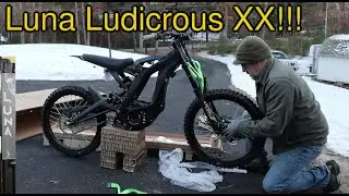 Unboxing Trail Ride Sur Ron Lite Bee Luna Ludicrous XX