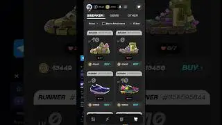 STEPN GO день 44 Флор на кроссовки и GGT