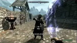 Skyrim - Take Up Arms - Train with Vilkas WITH magic