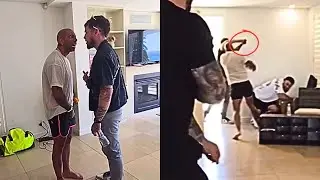 Fousey Goes MANIC and Punches His Manager While Kicking Them Out (Full Clip)