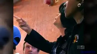 Michael Jackson Visits the Cirque du Soleil Head Office in 2004