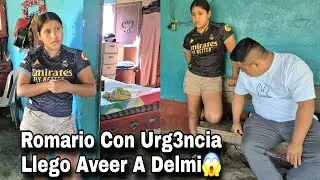 Hay Dios Mio Asi Reaccionl Delmi Cuando Vio Que Hasta Romario Llego A Ver Que Esta Enferma 😱