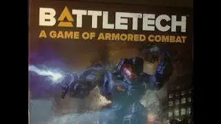 Unboxing, Battletech game of armored combat by Catalyst game labs
