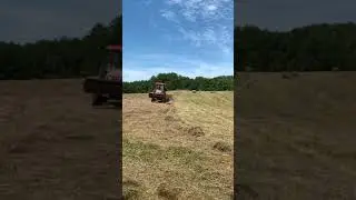 RK55 Raking Hay