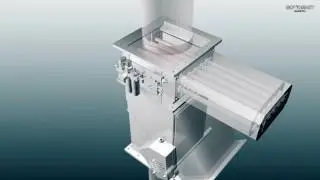 Goudsmit dust tight version - discontinuously automatically operated Cleanflow magnet
