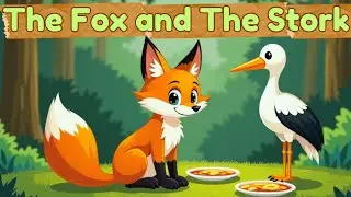 The Fox and the Stork |moral story for kids | Bedtime story for kids