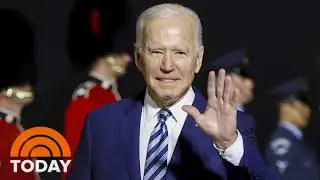 President Biden Arrives In Britain On First Foreign Trip
