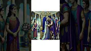 Princess Dido ( Elisha) with her Husband Sychaeus & Friends, She had Just Received her Half of Tyre
