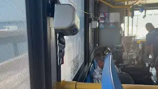 Space Coast Area Transit: Bus #3024 Route 30 Ride over US-192 Bridge