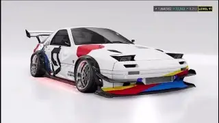 The crew Motorfest-1988 Mazda RX-7 Turbo Coupe 10th Anniversary Edition