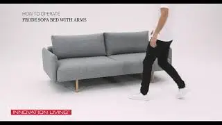Frode Sofa Bed With Arms - How To Operate